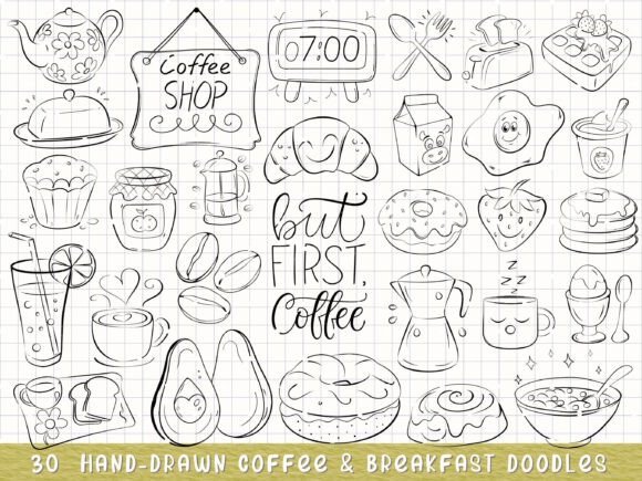30 Whimsical SVG Coffee and Breakfast: A Creative Start to Your Day