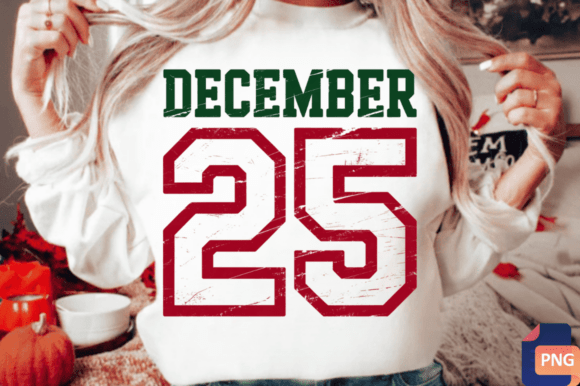 Christmas December 25 PNG Design for Creative Projects