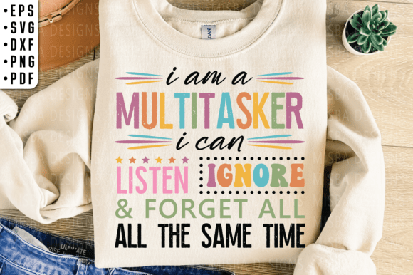 I'm a Multitasker SVG