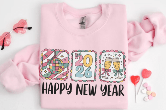 Maximize Your Creative Potential with Happy New Year PNG and New Year Shirt PNG